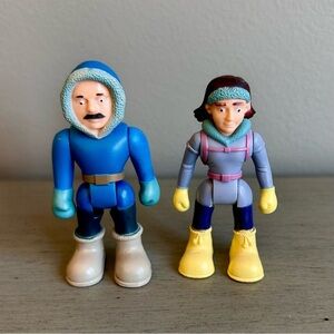 Fisher Price Adventure Explorer Action Figures People Toy 3" Set Eskimo 2008